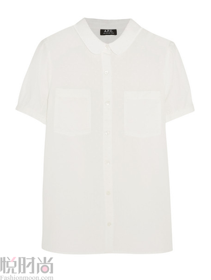 A.P.C. 棉质衬衫 原价$210;现价$105