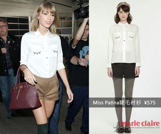 Taylor Swift 穿 Miss Patina 约¥575