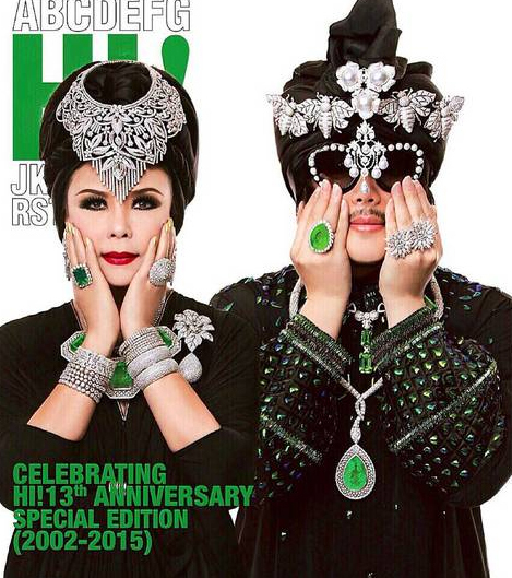 母子俩创办杂志《Hi-Magazine》
