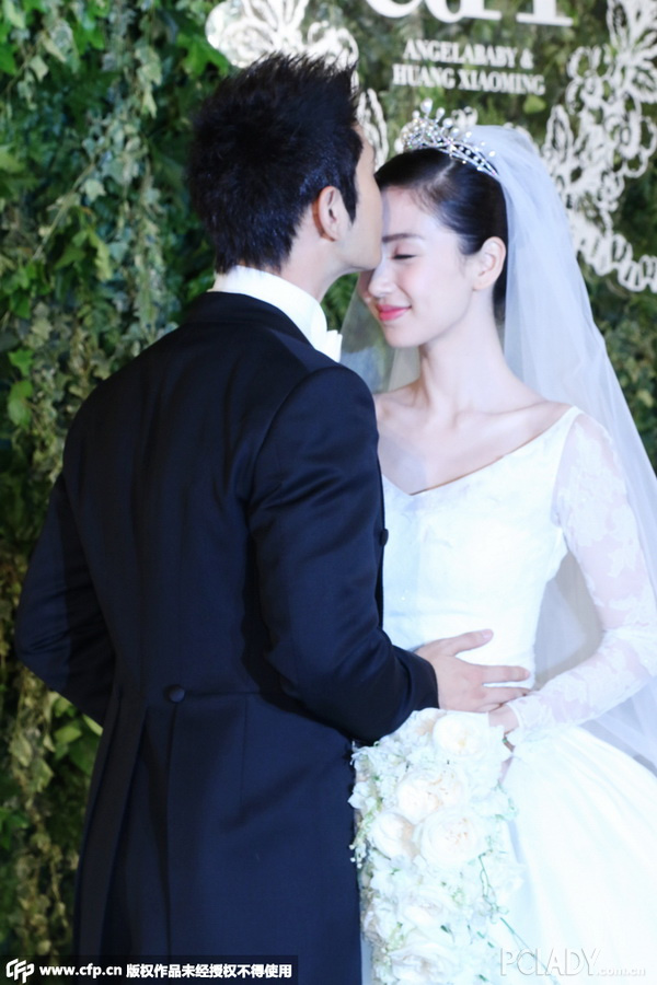 AH;黄晓明结婚;angelababy;婚礼;钻戒