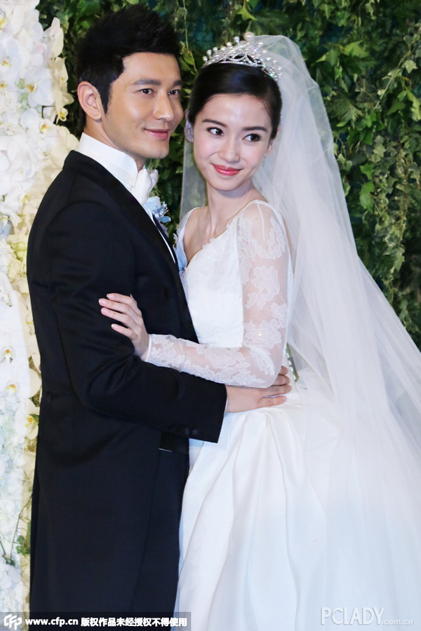 AH;黄晓明结婚;angelababy;婚礼;钻戒