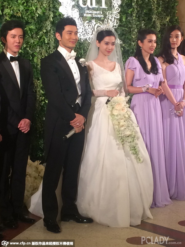 AH;黄晓明结婚;angelababy;婚礼;钻戒