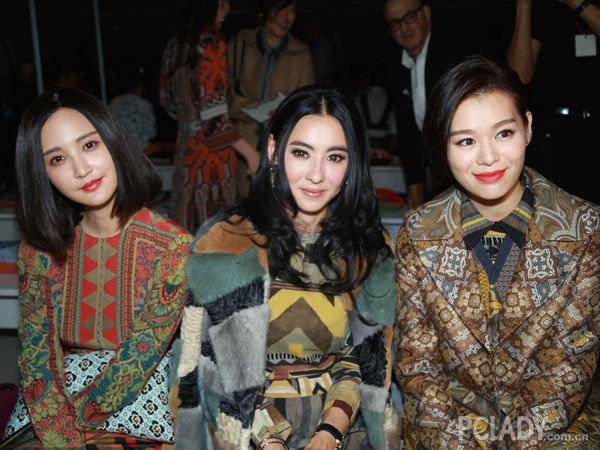 中国美人米兰齐观秀 你的朋友圈准备刷谁？