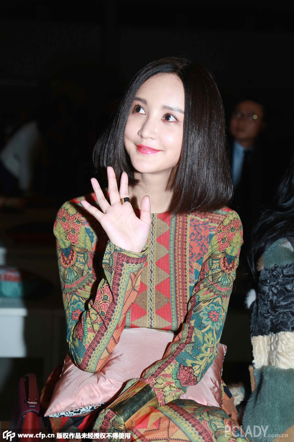 中国美人米兰齐观秀 你的朋友圈准备刷谁？