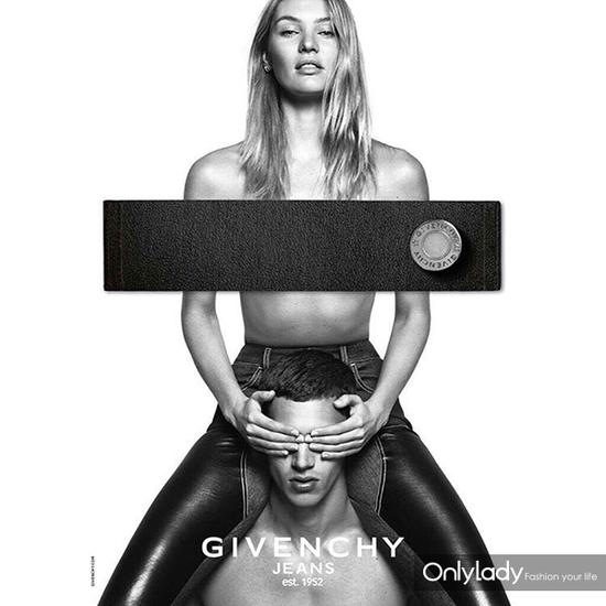 Candice Swanepoel为Givenchy拍摄时尚大片