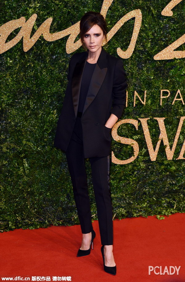 2015英国时尚大奖;红毯;Gaga;贝嫂;红毯造