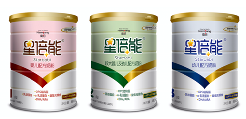 京东牵手海王 首发星倍能奶粉