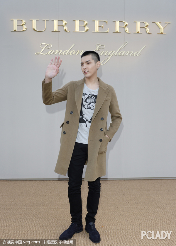 Burberry观秀明星