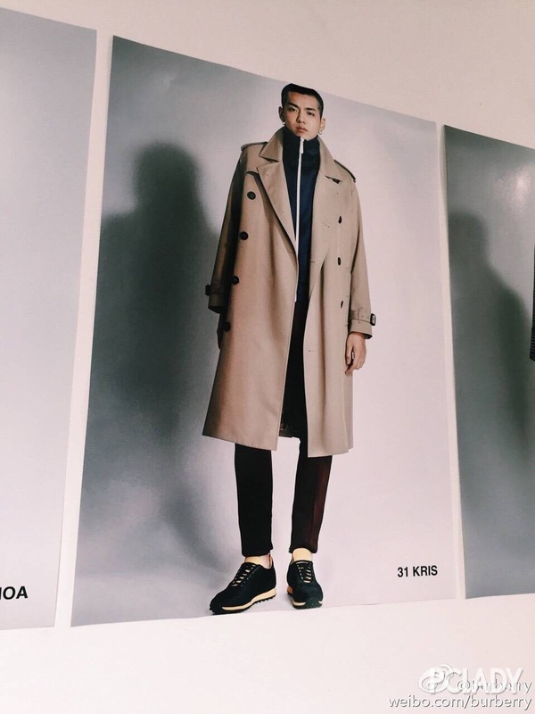 Burberry观秀明星