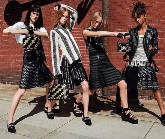 Jaden Smith 与三位女模一起出镜 Louis Vuitton 2016 春夏季广告