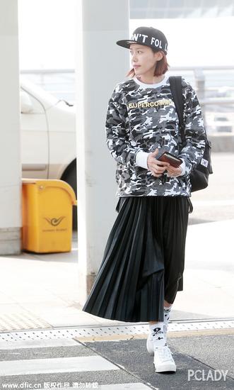 韩国女星蔡正安