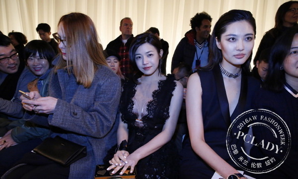 Lanvin;陈妍希;杨澜;陈碧舸;巴黎时装周;时
