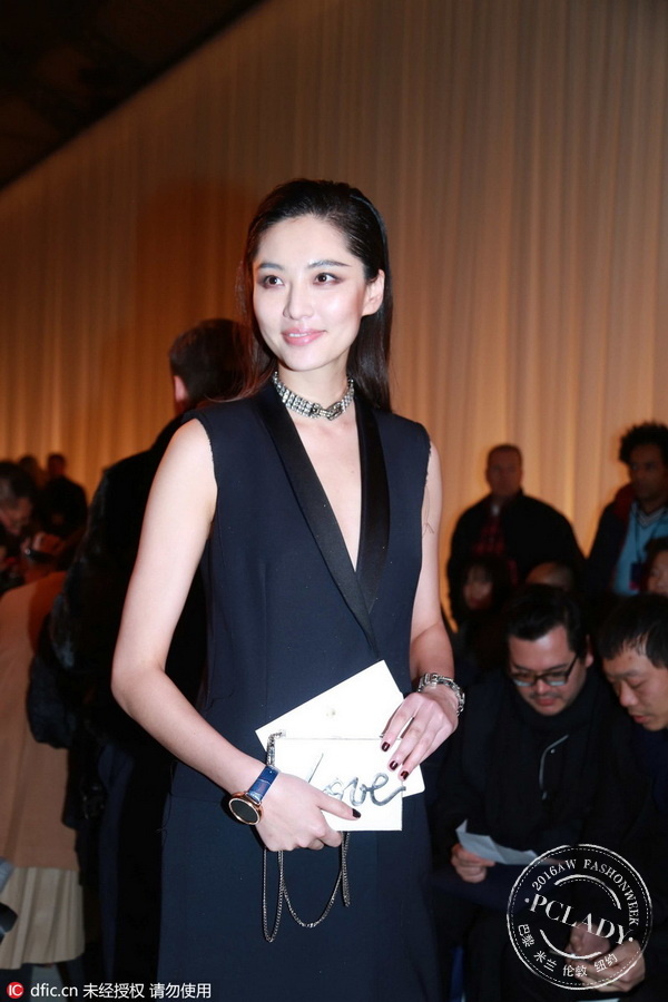 Lanvin;陈妍希;杨澜;陈碧舸;巴黎时装周;时