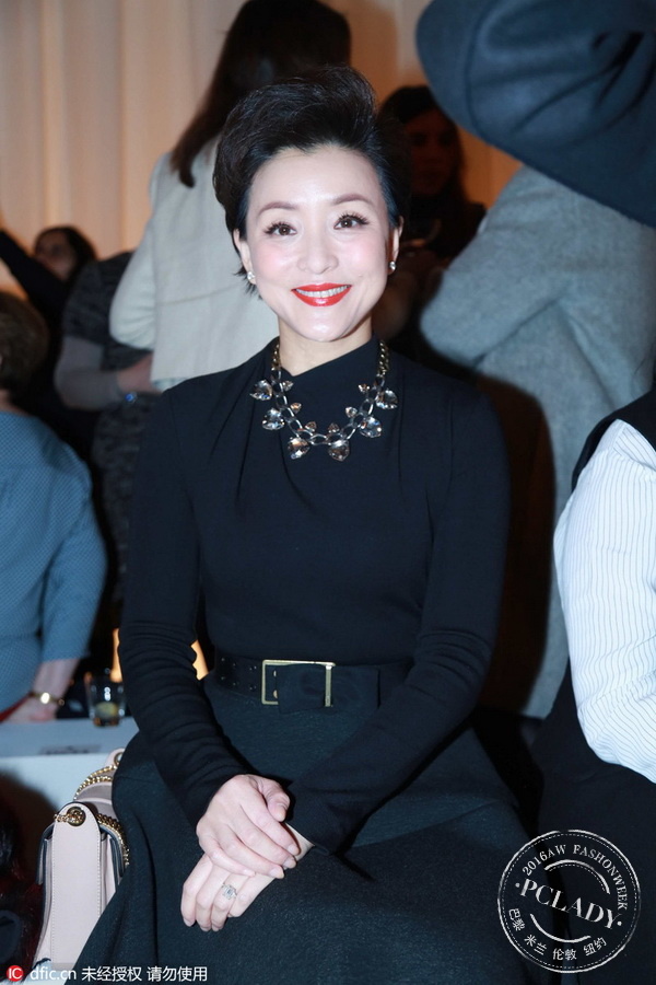 Lanvin;陈妍希;杨澜;陈碧舸;巴黎时装周;时
