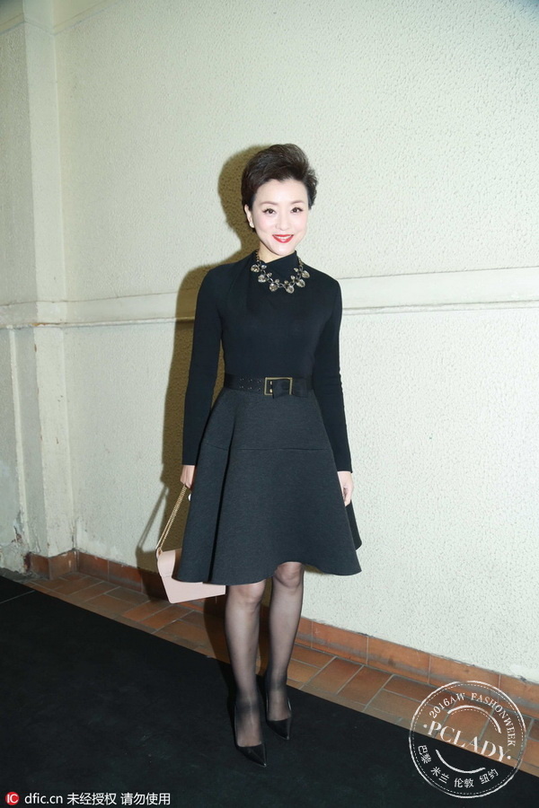 Lanvin;陈妍希;杨澜;陈碧舸;巴黎时装周;时