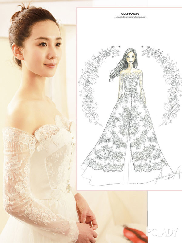 刘诗诗吴奇隆大婚 5克拉DIF罕见绝美钻石晃瞎眼