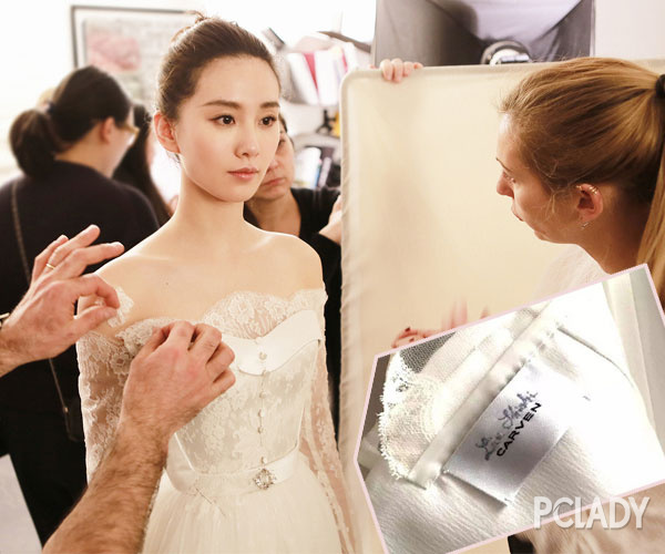 刘诗诗吴奇隆大婚 5克拉DIF罕见绝美钻石晃瞎眼