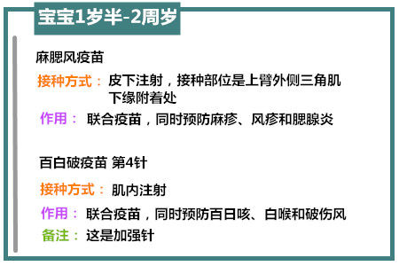 收藏版！盘点宝宝接种疫苗的时间及注意事项