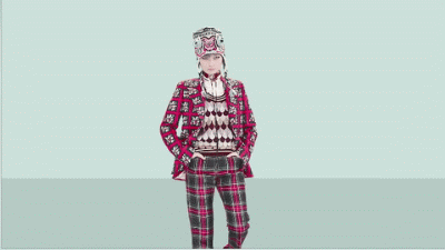 天了噜 不穿少女裙的春春拿下了Gucci代言