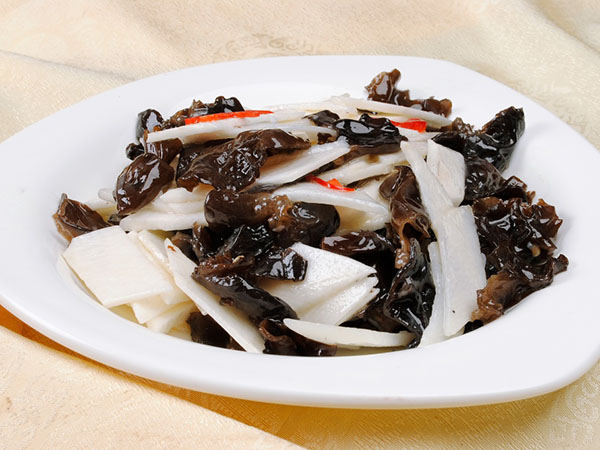 黑木耳的做法大全 酸辣黑木耳焗鸡丝吐司