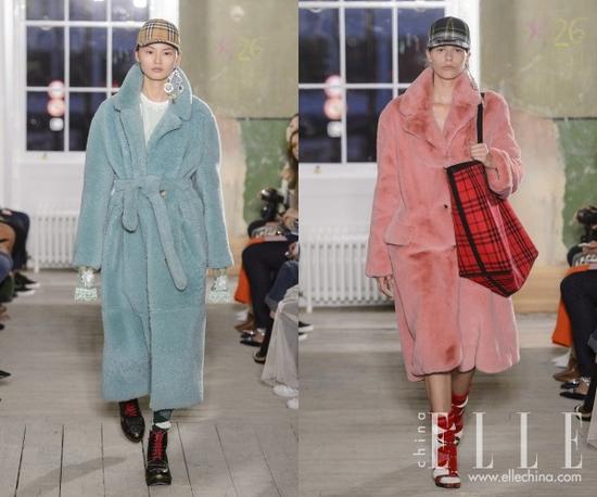 Coach、Fendi和Chloé则出了很多长度及臀的款式,看起来更日常实用一些。