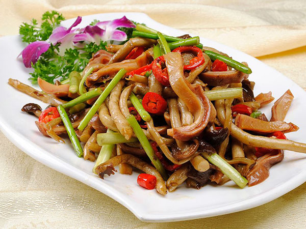 干煸茶树菇 口感香滑