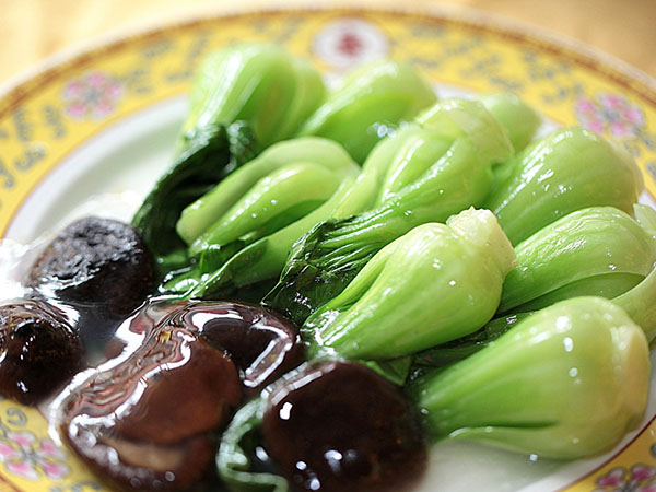 香菇油菜做法 香菇扒油菜